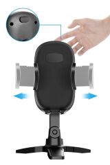 KanguruMarkt® Masaüstü Telefon Standı 360 Derece Dönebilen Başlıklı Ayaklı Telefon Tripodu