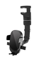 KanguruMarkt® Dikiz Aynasına Takılabilen Eklemli Telefon Tutucu Aparat