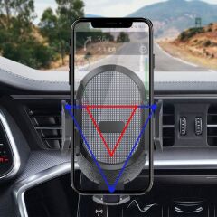 KanguruMarkt® Güçlü Vantuzlu Araç İçi Konsol Üstü Telefon Tutucu Aparat