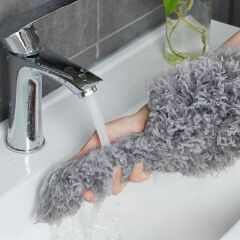 KanguruMarkt® Teleskopik 3'lü Mop Toz Alma Püskülü Çok Fonksiyonlu Temizlik Seti