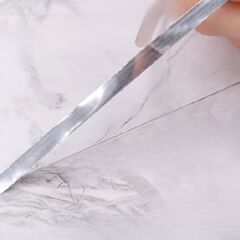 Gümüş Renk Fayans Arası Dekoratif Şerit Bandı – 50 Metre Uzunluk, Banyo ve Derz Arası Suya Dayanıklı Estetik Dekorasyon Bandı