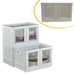 KanguruMarkt® Tek Katlı (1 Ünite) Üst Üste Eklenebilir Demonte Mutfak ve Banyo Düzenleyici Raf-Beyaz