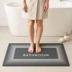 KanguruMarkt® Sihirli Süper Su Emici Kaymaz Tabanlı Uzun Paspas 40*120 cm