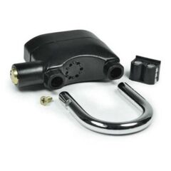 KanguruMarkt® Desibel Siyah Alarmlı Çok Fonksiyonlu Ekstra Güvenlikli Kare Asma Dolap Kilidi