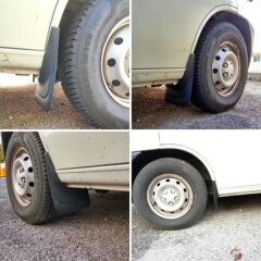 2 Adet Ön veya Arkaya Uygun Çamur Önleyici Paçalık