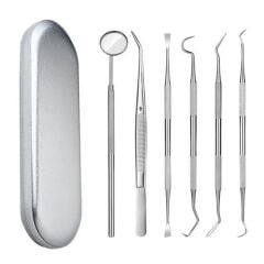 KanguruMarkt® 6 Parça Kutulu Ağız Bakımı Diş Bakım Seti Ağız Hijyen Takımı