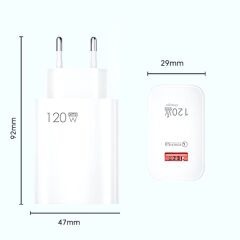 KanguruMarkt® 120W USB Hızlı Type C Uçlu Kablolu Şarj Aleti