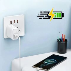 KanguruMarkt® 120W USB Hızlı Type C Uçlu Kablolu Şarj Aleti