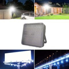 KanguruMarkt® Dış Mekan ve Kamp İçin USB İle Şarj Olan 4 Farklı Işık Modlu Güçlü  Projektör Lamba 200W 3600 Mah