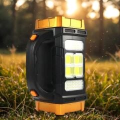 KanguruMarkt® Çok Fonksiyonlu Elde Güneş Enerjili Lamba – 38W