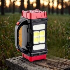 KanguruMarkt® Çok Fonksiyonlu Elde Güneş Enerjili Lamba – 38W