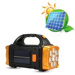 Çok Fonksiyonlu Elde Güneş Enerjili Lamba