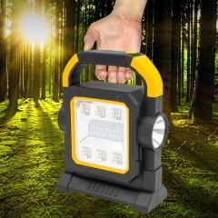 Şarjlı Solar LED Çalışma Işığı