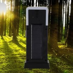 KanguruMarkt®  Güneş Enerjili veya USB Şarj Edilebilir Acil Durum Işığı 3W