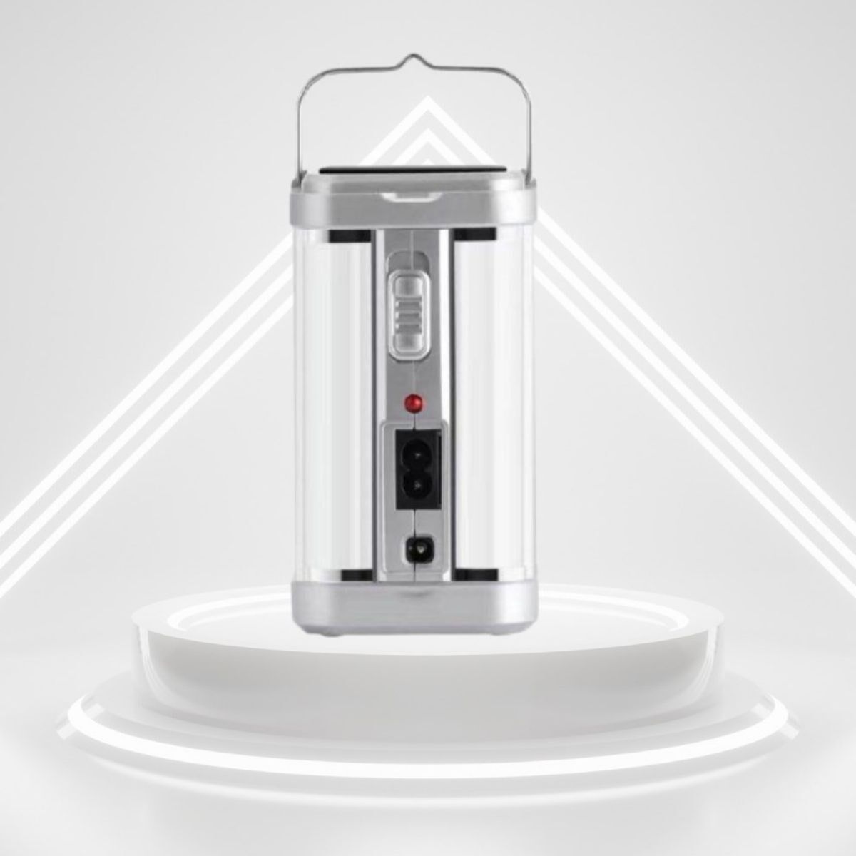 KanguruMarkt® Güneş Enerjili Şarjlı Işık 1200mAh Yeniden Şarj Edilebilir Batarya YG-7977S