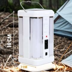 KanguruMarkt® Güneş Enerjili Şarjlı Işık 1200mAh Yeniden Şarj Edilebilir Batarya YG-7977S