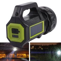 Şarjlı LED El Feneri 10W USB Şarjlı & Yan COB Işıklı