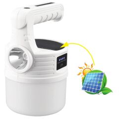 LED Güneş Enerjili Kamp Lambası