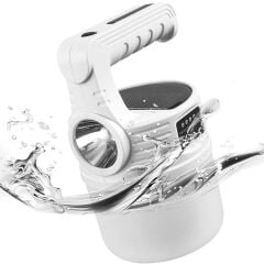 KanguruMarkt® LED Güneş Enerjili Kamp Lambası–2000 Lümen Süper Parlak, 5 Aydınlatma Modlu,USB ile Şarj Edilebilir Dış Mekan,Asılabilir Torch El Feneri