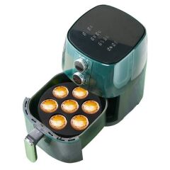 KanguruMarkt® 7 Gözlü Silikon Çok Amaçlı Airfryer Muffin Cupcake Kek ve Çörek Pişirme Kalıbı