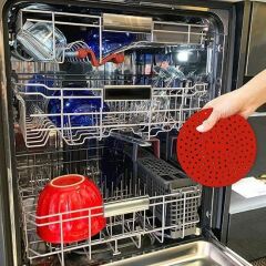 Renkli Isıya Dayanıklı Yıkanılabilir Silikon Fırın ve Airfryer Pişirme Matı