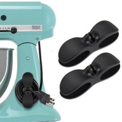 KanguruMarkt® 2li Kablo Tutucu Silikon Kordon Sarıcı Kablo Yönetici Klips