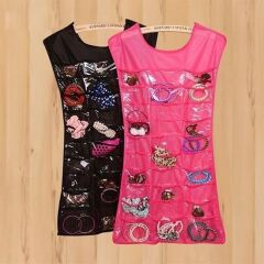 KanguruMarkt® Elbise Şeklinde Takı Organizeri - Pembe