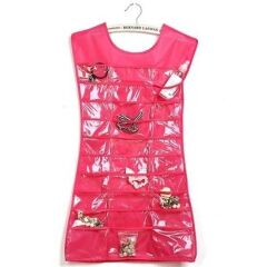 KanguruMarkt® Elbise Şeklinde Takı Organizeri - Pembe