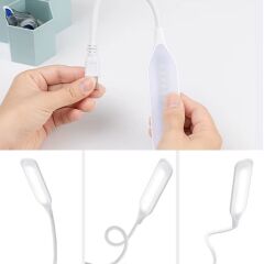 USB 14 Ledli 3 Kademeli Dokunmatik Masa/Kitap Okuma Lambası