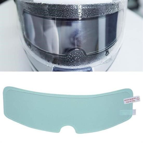 Buğu Önleyici Motosiklet Kaskı Vizörü Su Geçirmez Dayanıklı