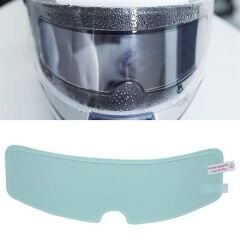 Buğu Önleyici Motosiklet Kaskı Vizörü Su Geçirmez Dayanıklı