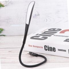KanguruMarkt® USB Girişli 14 Ledli 3 Kademeli Dokunmatik Masa/Kitap Okuma Lambası Ledi Siyah