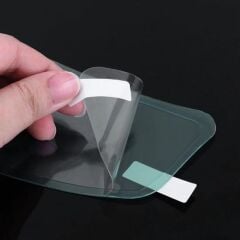 Buğu Önleyici Motosiklet Kaskı Vizörü Su Geçirmez Dayanıklı