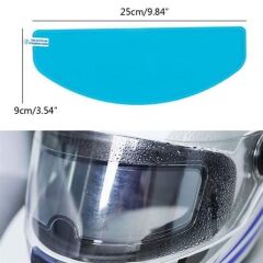 Buğu Önleyici Motosiklet Kaskı Vizörü Su Geçirmez Dayanıklı