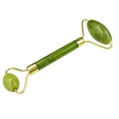 Özel Süngerli Kırılmaz Çift Taraflı 2li Jade Roller Yeşim Taş
