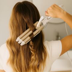 3 Başlıklı Elektrikli Saç Dalgalandırma Maşası