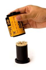 KanguruMarkt® Dörtgen Fotoğraf Filmi Şeklinde Kürdanlık Kürdan Tutucu Kutu