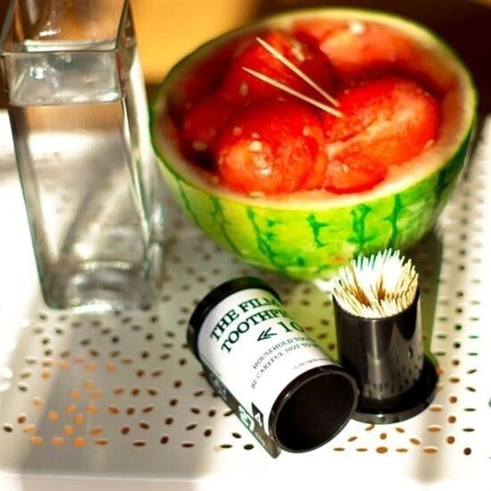 Dörtgen Fotoğraf Filmi Şeklinde Kürdanlık