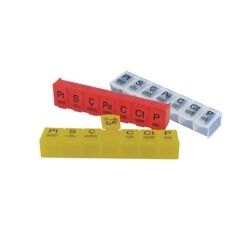 KanguruMarkt® Haftalık Günlük İlaç Saklama Kutusu 7 Günlük İlaç  Saklama Kabı