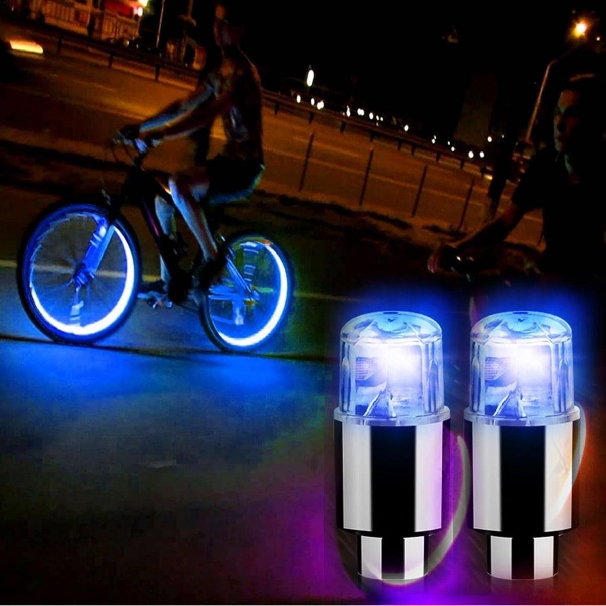 Araç ve Bisiklet İçin 2’li Mavi LED