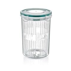 KanguruMarkt® Zeytin Turşu Sebze Yıkama Kutusu Klipsli Kapaklı Saklama Kabı