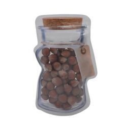 KanguruMarkt® Kavanoz Görünümlü Kilitli Poşet Çıtçıtlı ve Pratik Torba 4 Adet