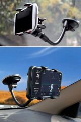 Güçlü Vakumlu Akrobat 360° Araç Telefon Tutucu