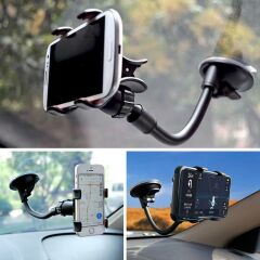 Güçlü Vakumlu Akrobat 360° Araç Telefon Tutucu