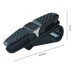 KanguruMarkt® Araç İçi Güneşliğe Takılan 2'li Gözlük,Kart,Para Takmalık Aparat
