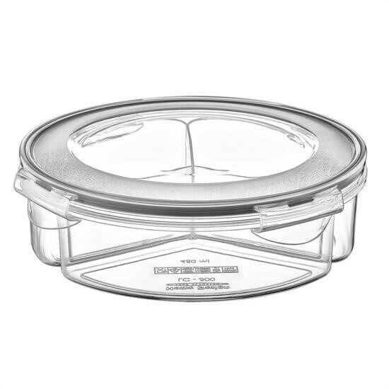 3 Bölmeli Sızdırmaz Contalı Kilitli Kapaklı