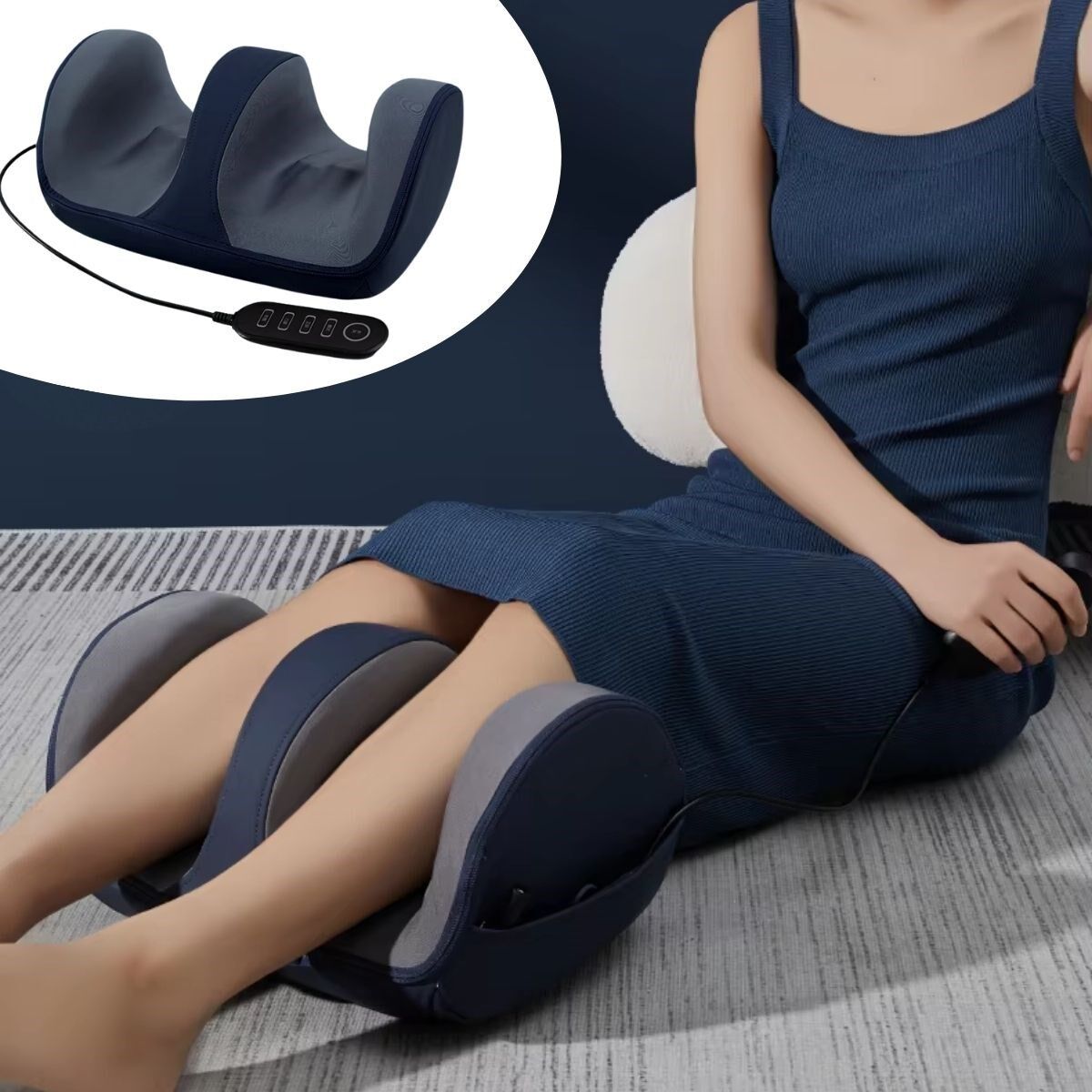 KanguruMarkt® Ayak,Baldır ve Bilekler İçin Rahatlatıcı Kumandalı Masaj Aleti