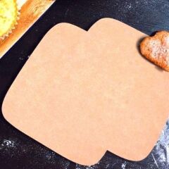 KanguruMarkt® 100 Adet Air Fryer Pişirme Kağıdı Tek Kullanımlık Yağ Su Geçirmez Yapışmaz Deliksiz Düz Kare Model