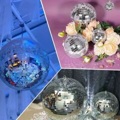 KanguruMarkt® 1 Metre Uzunluğunda Gümüş Renk Aynalı Mozaik Taşlı Dekor Bandı 4 cm x 1 mt