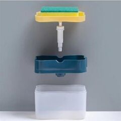 İkisi Bir Arada Pratik Bulaşık Yıkama Süngeri Haznesi